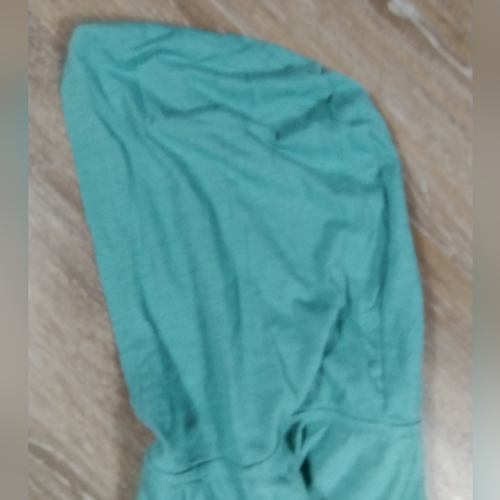 Old Navy/1994 Mint Green Zip Front Hoodie Sweater L (10-12) - Picture 15 of 16
